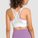 Brassière fitness - Blanc