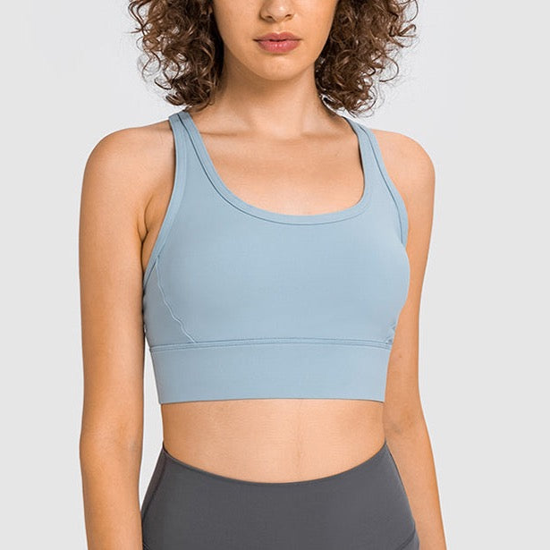 Brassière fitness - Bleu