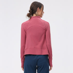 Veste de sport zippée - Rose