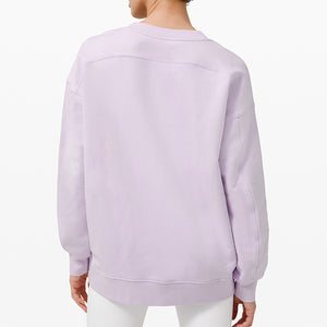 Sweat oversize - Lilas