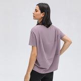 T-shirt de sport large - Lilas