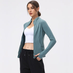 Veste de sport zippée - Bleu