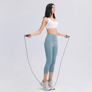 Legging de sport 3/4 - Bleu